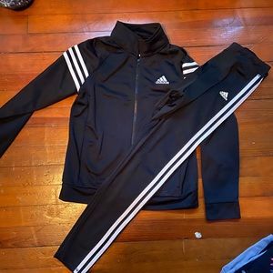 Girls Adidas Track Suit - 16